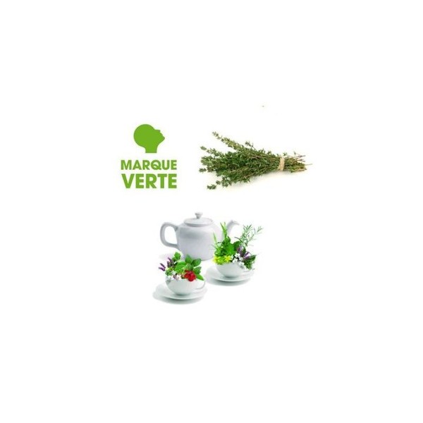 Marque Verte THYM SACHET FILTRE INFUSION BT25 MARQUE VERTE