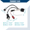 Hihaha Headlights Wiring Adapter for Ram 1500 2500 3500 2013-2018