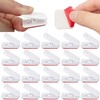 20 Pieces Self Adhesive Clips, Wall Clips,Tapestry Hangers,Photo Clips for