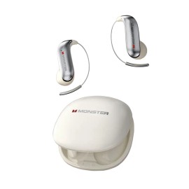 Bluetooth Wireless Earbuds with Ear Hook Design – Long Battery Life, Noise Isolating In-Ear Headphones, Waterproof Sports Earbuds