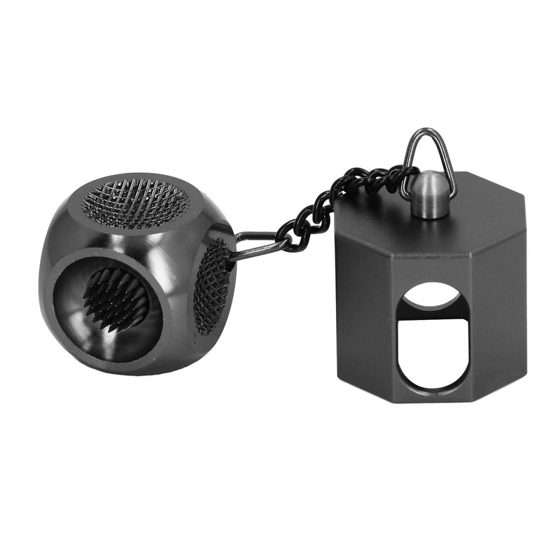 Billiard Chalk Holder Aluminum Alloy Portable Magnetic Pool Cue Chalk