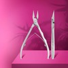 STALEKS PRO Professional Ingrown Nail Clippers 16mm Special Pedicure Stainless