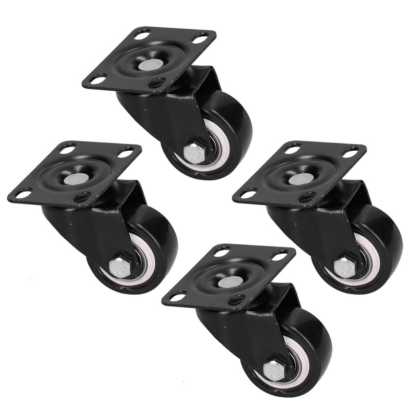 4pcs Caster Wheel 360 Degree No Noise Caster Fit for