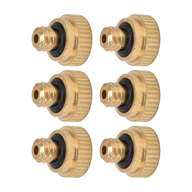 20Pcs Brass Atomizing Nozzle Gardening Misting Spraying Tool Set 0.3mm