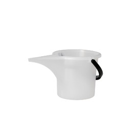 Yamato Plastic Bucket Enjoy 5 Types, Clear, 1.2 gal (5 L) Capacity, Includes Convenient Spout for Watering, Scale for Convenient Dilution