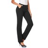 Tapata Women's 26''/28''/30''/32''/34'' Stretchy Straight Dress Pants with Pockets Tall,