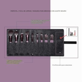 EIGSHOW - Juego de brochas de maquillaje profesional, kit de brochas de maquillaje, correctores, sombras de ojos, maquillaje, 15 piezas para ojos, car