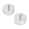 2 Pcs Hole Saw Drill Bit Coating Uniformity Wearproof Incision