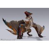 S.H. Monster Arts Monster Hunter Rise Tigarex, Approx. 11.8 inches