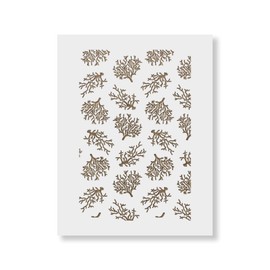 Coral Pattern Wall Stencil - Easily Brighten Up Your Home - Bedroom Wall Decor, Stencil for Walls, Stencils for Kitchen, Wall Stencil