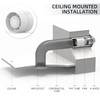 ANBOO Pipe Fan, 100 mm Exhaust Fan, Pipe Fan, Quiet