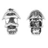 20PCS Beard Beads with Holes Dreadlock Ornaments DIY Vikings Beard