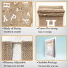 Uniwish Happy Birthday Banner for Birthday Party Decorations, Rustic Burlap