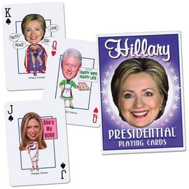Parody Productions Hillary Presidential Playing Cards