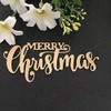 Merry Christmas Cutting Dies for Card Making，Winter Word Cutting Dies