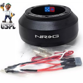 NRG Innovations Steering Wheel Short Hub Adapter SRK-183H + USPL Air Freshener