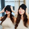 Gorro Migraña 180 Half Gel Relajación Negro