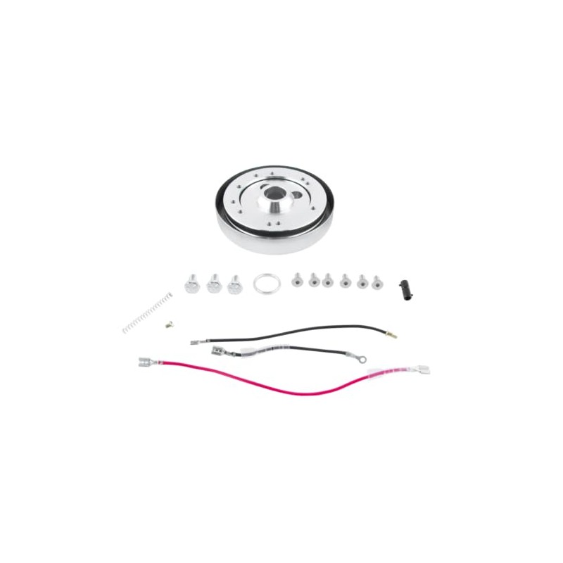RADREPLA 5 & 6 Hole Steering Wheel Polished Hub Adapter