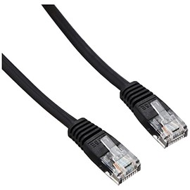 ELECOM LANケーブル CAT5E スタンダードタイプ ヨリ線ストレート 5m ブラック LD-CTN/BK5