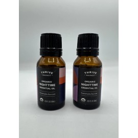 Unbranded (2) Thrive Organic Nighttime Essential Oil .5 Oz, Sealed Exp 2028