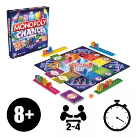 Hasbro Juego De Mesa Hasbro Gaming Monopoly Chance +8
