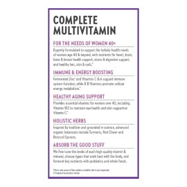 Multivitamnico Mujer 40 New Chapter 96 Tabletas Sin Sabor - de, y,