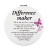 LQRI Difference Maker Makeup Mirror Social Worker Teacher Gift Difference