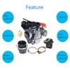 TJHSM 24mm Carburetor & Intake Replacement for GY6 150cc Clone
