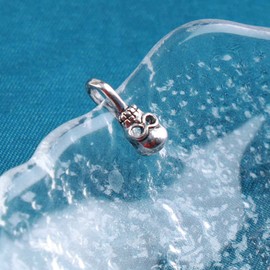 Cimenexe Punk Skull Clip On Nose Ring Silver Skull Non Piercing Nose Ring Skull Nose Cuff Hoop Ring Skull Septum Piercing Ring Jewelry for Women and Girls Gifts