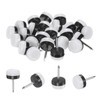 M METERXITY 24-Pack Furniture Sliders, 0.6" Nail-on Chair Leg Protectors