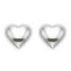 Heather Needham Sterling Silver Heart Earrings - SIZE: 6.5mm x