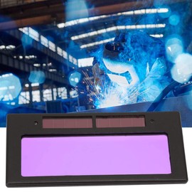 iFCOW Lente solar de oscurecimiento automático de soldar conveniente y eficiente filtro solar de lente de soldadura de oscurecimiento automático gafas escudo para casco de soldadura