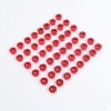Unbranded 48X Red Engine Bolt Cover Caps Kit For Harley