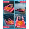 BIGFLY Inflatable Water Ramp for Dogs Pup Plank Dog Float,