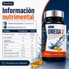 Omega 3 Aceite de Salmón con EPA y DHA, 100