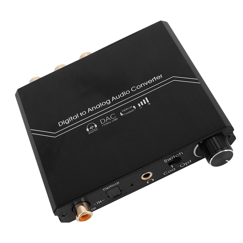 192KHz Digital to Analog Sound Converter with Volume Adjustment Digital