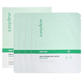 Easydew [Han Ga-in Pick] Easydew DW EasyF Melatoning Aloe Patch 1 box (4 sheets) / [한가인 픽] 이지듀 디더블유 이지에프 멜라토닝 알로에 패치 1박스(4매)