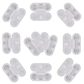 White Plastic Chain Connector for Beaded Chain for Roller Shades and Vertical Blinds (pack of 10) (chain not included)