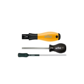 Wiha TorqueVario®-S ESD Adjustable Torque Screwdriver 0.1-0.6 Nm, Audible Click Signal When Torque Reaches (26865)