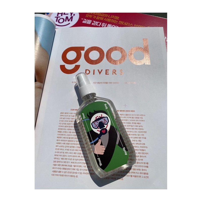 Wood Diver Body Spray 105ml / 우드다이버 바디스프레이 105ml