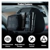 Car Headrest Organizer Rigid MOLLE Panel, Tactical Gear Seat Back
