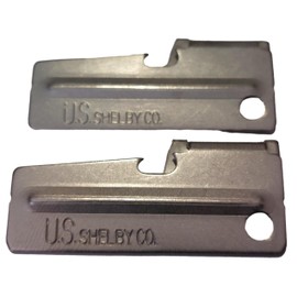 Best Glide ASE's U.S. SHELBY CO. Military Style Can Openers, P-38 (2 pack)