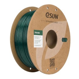 eSUN TPU 95A Filament 1.75mm, Flexible 3D Printer Filament TPU, Dimensional Accuracy +/- 0.05mm, 1KG Spool (2.2 LBS) 3D Printing Filament for 3D Printers, Green