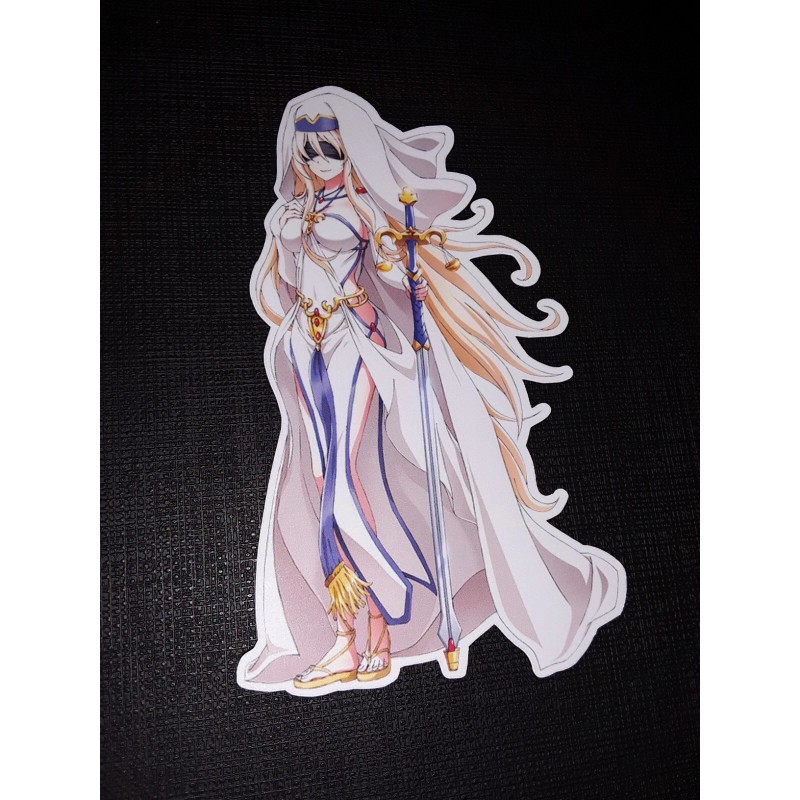 Sword Maiden from Goblin Slayer Glossy Sticker Anime Appliances, Walls,
