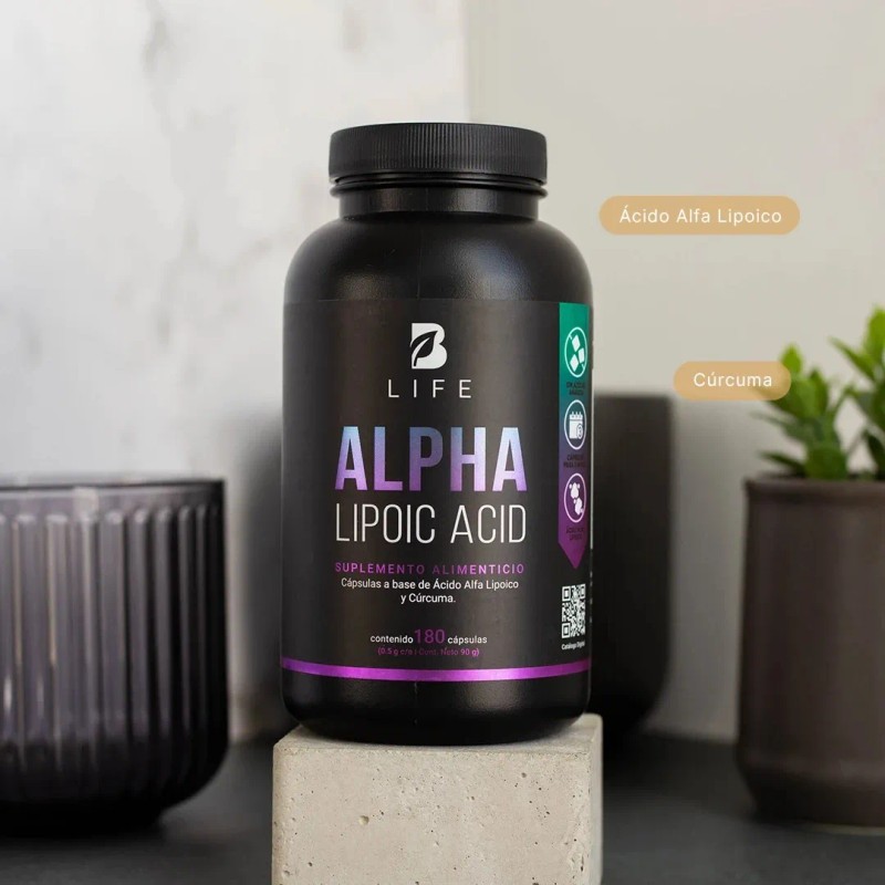 Suplemento Alimenticio Alpha Lipoic Acid 90g Life Sabor