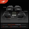 A-Premium Mud Flaps Splash Guards Mudguards Mudflaps with Hardware Kits