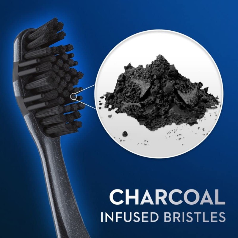 Oral B Charcoal Whitening Therapy Toothbrush, Soft, 1Count, 0.03 Lb