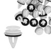 Huhne 100pcs 51418224768 Plastic Rivet Clips Door Panel Auto Fasteners