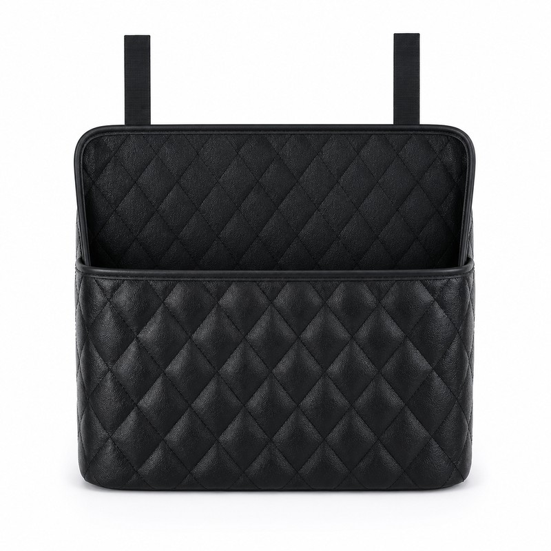 Car Seat Storage Organizer for Front Seats – PU Leather