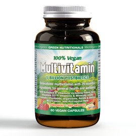Green Nutritionals 100% Vegan Multivitamin 60 Capsules